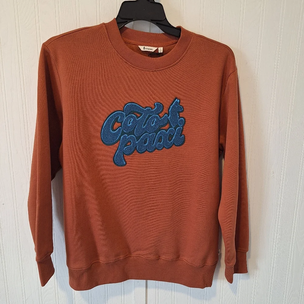 Cotopaxi Sweatshirt Womens Crew Neck Pullover Organic - Picture 2 of 16